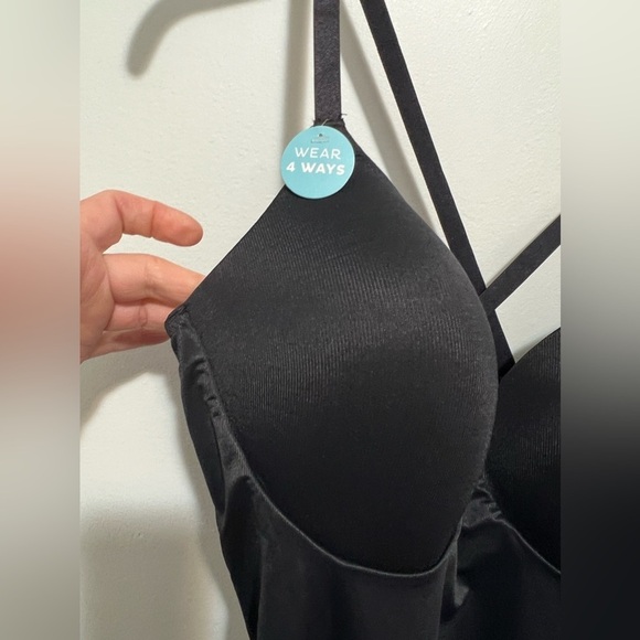 (1). Assets by Spanx flawless finish shaping low back low-back panty bodysuit - Picture 12 of 16